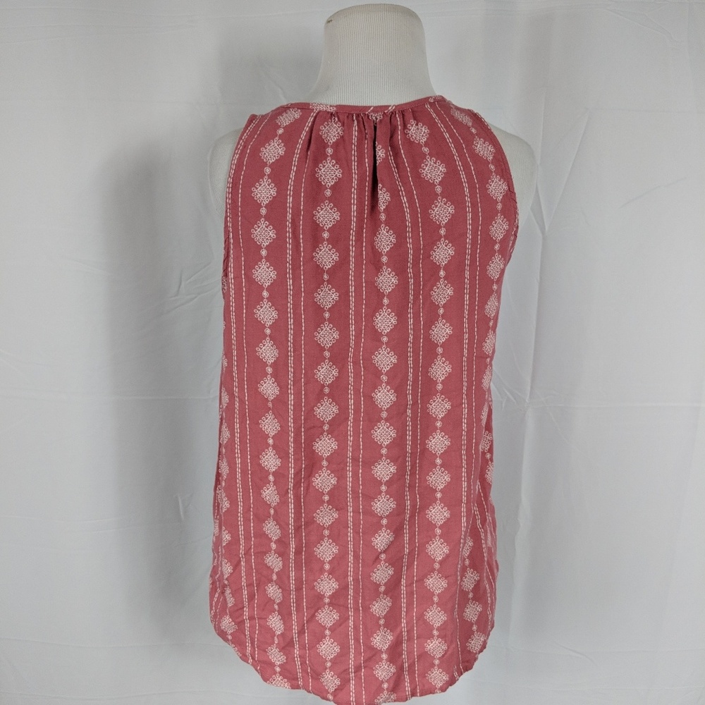 Sonoma Tribal Print Sleevess Knit Top - Picture 2 of 2